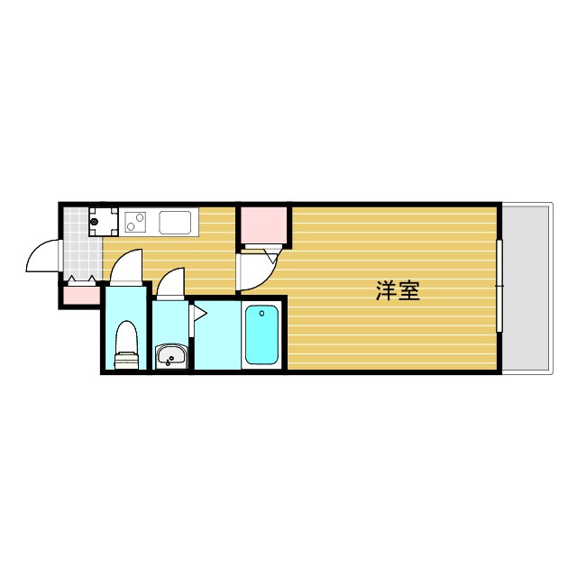 カルム西淡路の間取り