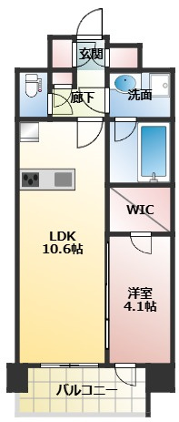 LA GRACE SENBAYASHIの間取り