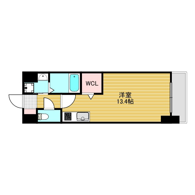メゾン　ド　ボヌールの間取り