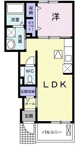 アルモニア世田谷の間取り|間取りです。