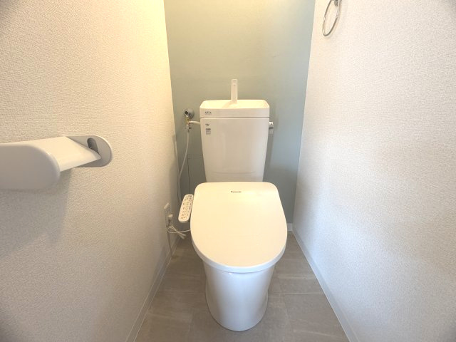 朝霧マンションA棟のトイレ