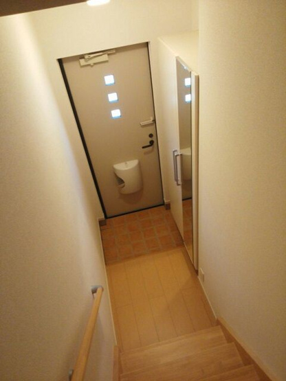 【玄関】 | アレンデールＢ棟 | ※同物件、同タイプ、間取り反転のお部屋です