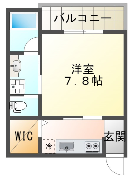 ワコーレヴィアーノ須磨行幸町の間取り