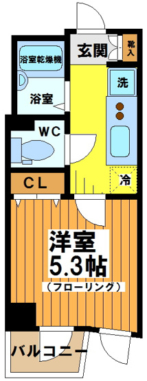 【間取り】 | ステージファースト幡ヶ谷