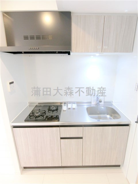 COCOCUBE大森西　東邦医大通りのキッチン|2口ガスシステムキッチン