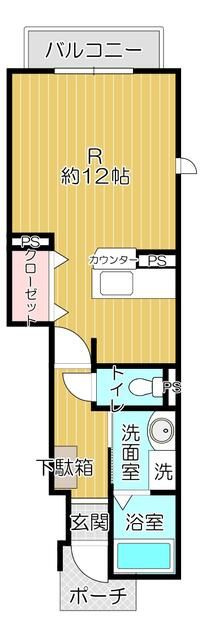 カーサプレッソの間取り