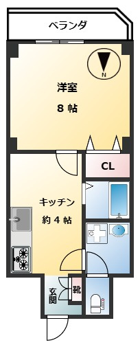 泉食品ビルの間取り