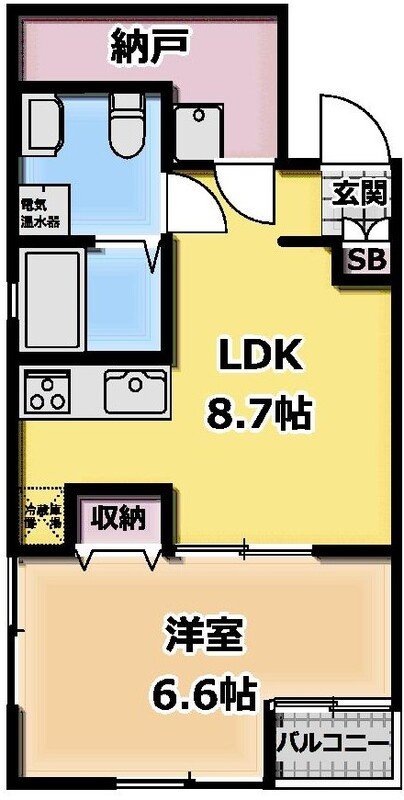 ミヤコウエストの間取り