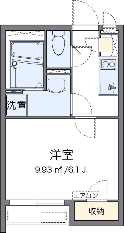クレイノ夢の間取り
