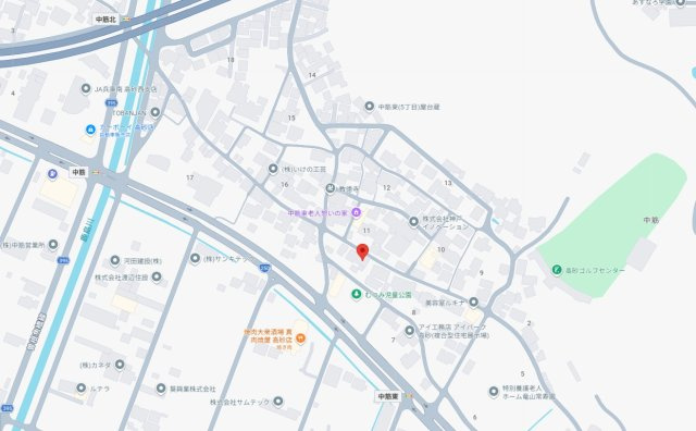 高砂市中筋5丁目　土地　の地図