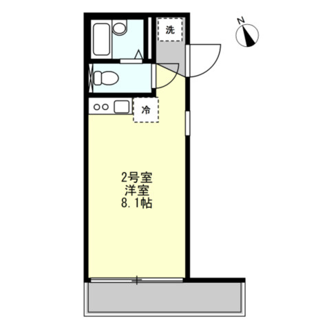 ベイルーム横浜鶴見Ⅱの間取り