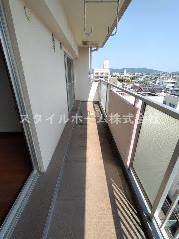 ジナ東海のバルコニー
