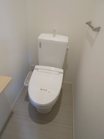 つくば市学園の森２丁目のアパートのトイレ|トイレも気になるポイント