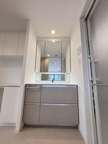 S-RESIDENCE愛宕SOUTHの洗面所