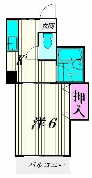 シンドウアームズの間取り|間取りです。