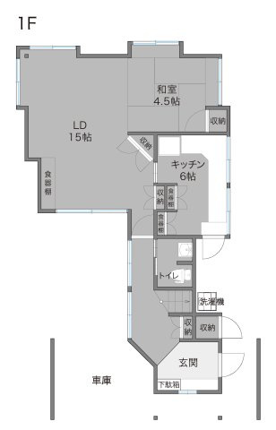 わんにゃんハウス祖師谷の間取り|１階は共有スペース、２階には４戸、３階は１戸の個室があり、J:COMのインターネット回線も各部屋個別