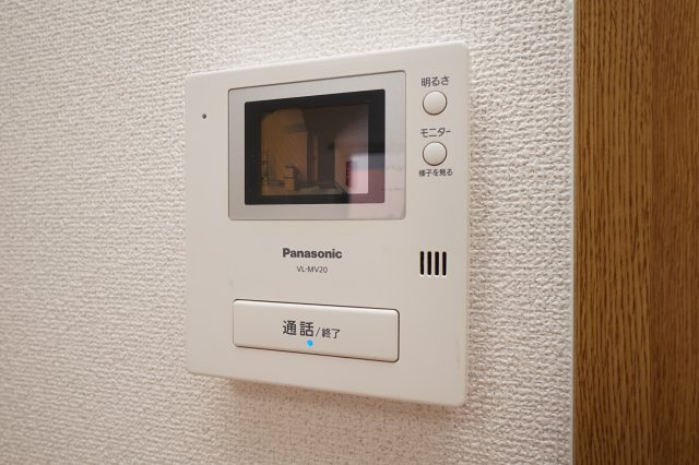 ラッキータウン庭瀬D棟のセキュリティ