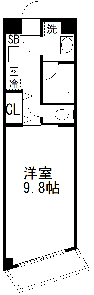 国府台三番館の間取り