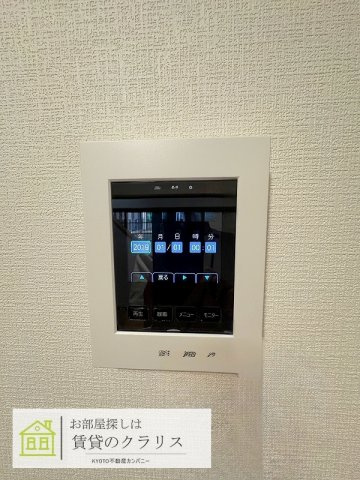 北御所 京の家 東側のセキュリティ