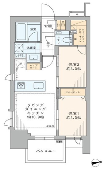 【間取り】 | ブランズ東麻布