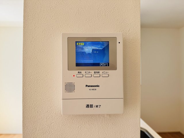 八王子市　台町　中古戸建てのセキュリティ|～TVモニター付インターホン　訪問者の確認に便利です～