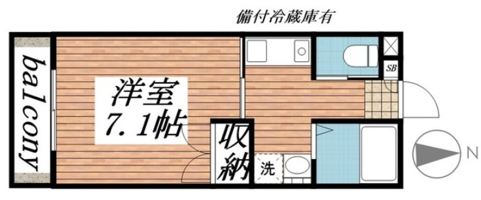  キチーム津田沼　ＡＮＮＥＸの間取り