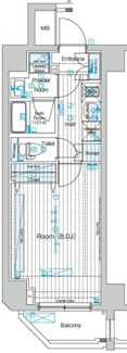 【間取り】 | フュージョナル浅草 | 間取りです。