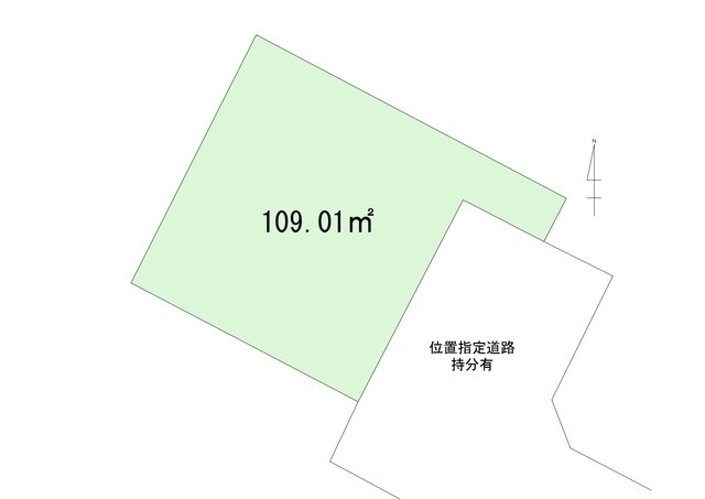 狭山市入間川の土地図