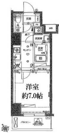 リヴシティ西川口弐番館の間取り