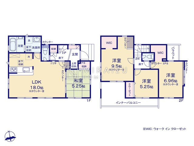 【間取り】 | リビングの大きな開口部は陽当たりの確保だけでなく、まとめ買いで大量のお買い物をした際や家具など大きな物を購入した際に便利です。