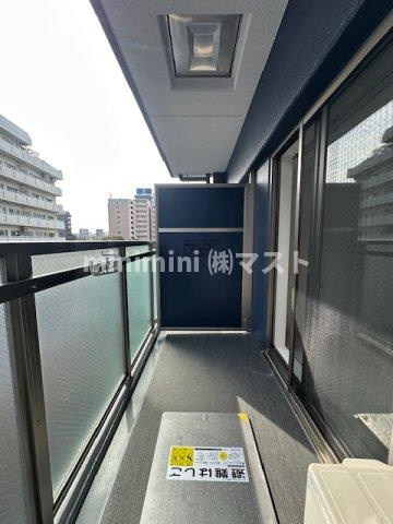 エグゼ大阪DOMECITYシエルのバルコニー