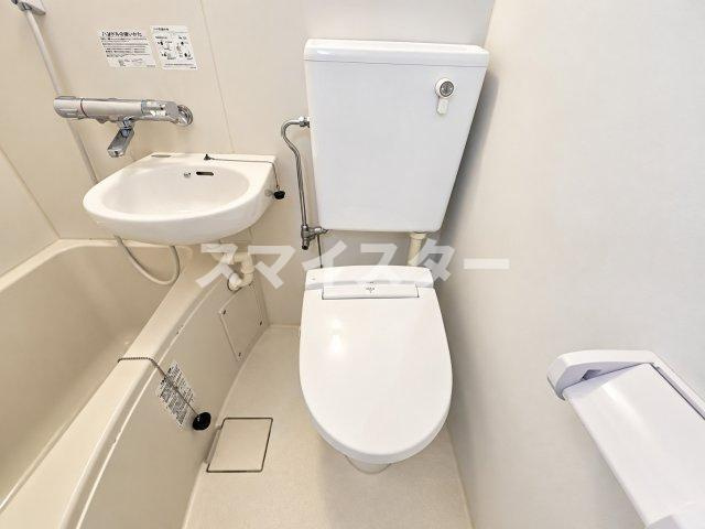 豊島区南大塚１丁目の賃貸マンションのトイレ