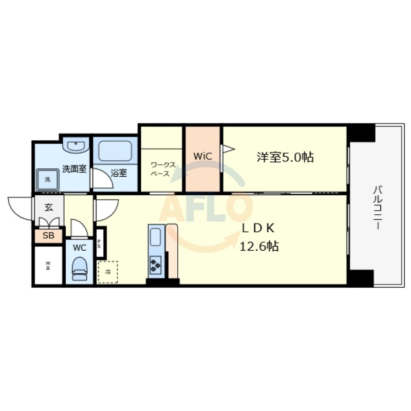フェリスシエロ堺の間取り|フェリスシエロ堺　間取り