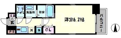 レオンコンフォート上本町カレントの間取り|レオンコンフォート上本町カレント　間取り