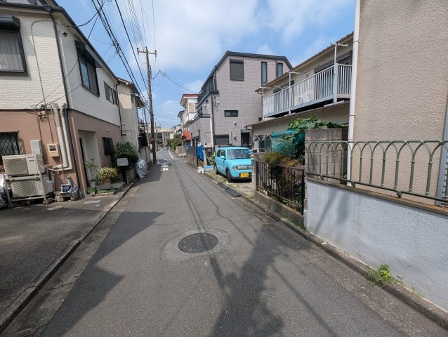 板橋区前野町４丁目の前面道路含む現地写真