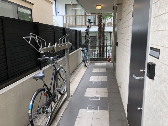 ウェルスクエア蒲田EASTのエントランス