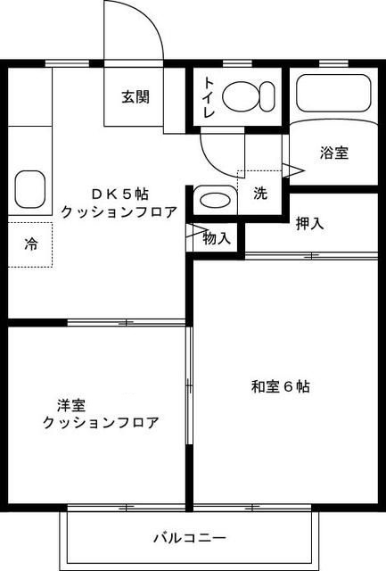 エクセレントメゾンの間取り|間取りです。