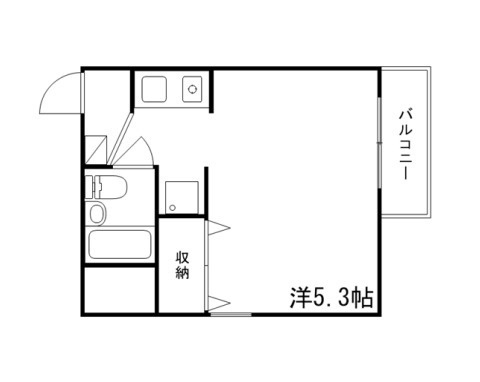 レインボーハイツの間取り