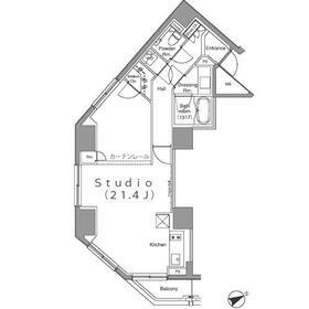 パークハビオ麻布台の間取り