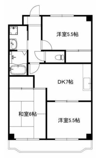 【間取り】 | 橘ハイツ | 間取りです。