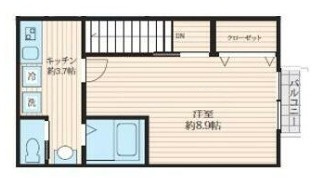 【間取り】 | アン　ディオール | 間取りです。