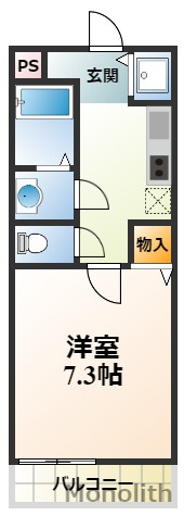 エーワン池浦の間取り
