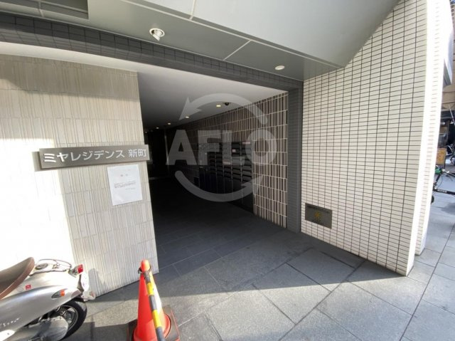 ミヤレジデンス新町のロビー|ミヤレジデンス新町　ロビー