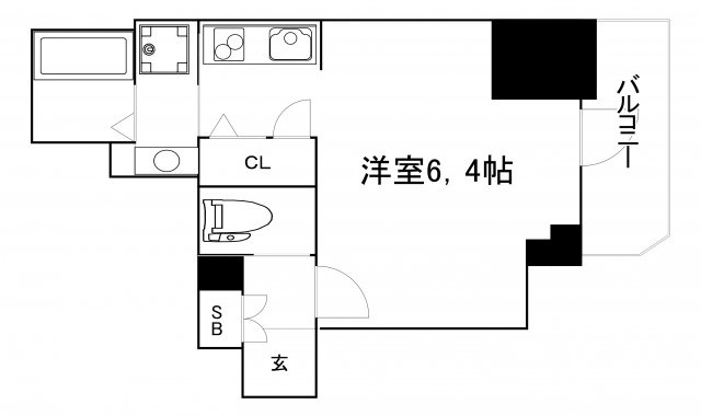 【間取り】 | レオンコンフォート大手前ラトゥール