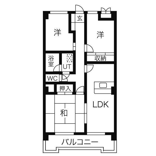 アルカディア長久手の間取り
