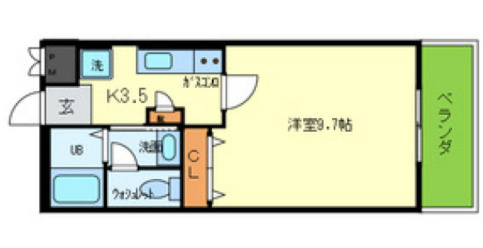 ルノン淡路の間取り