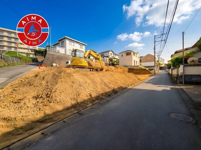 福岡市東区舞松原5丁目第1-4棟（3号棟）　の前面道路含む現地写真|見学の時間などお気軽にお問い合わせ下さい。