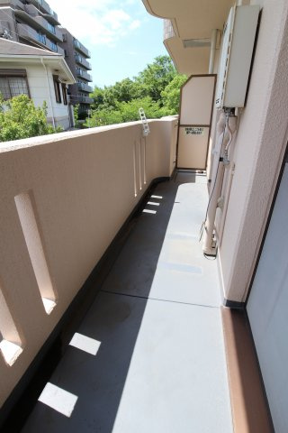 La Vista Hiroseのバルコニー