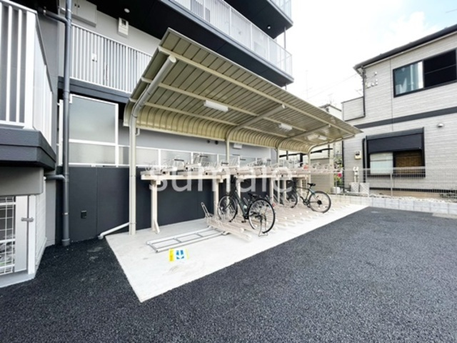 ベルヴィル氷川の杜のその他共用部分|駐輪置き場です！