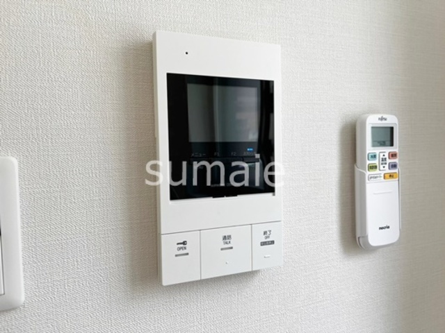 ベルヴィル氷川の杜のセキュリティ|モニター付きインターホンです☆